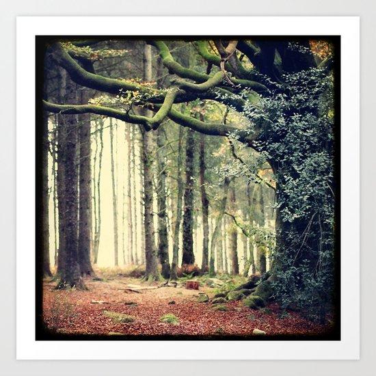 Hêtre de Ponthus - Legendary Trees of Brocéliande Art Print