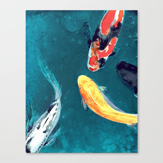 Water Ballet Canvas Print