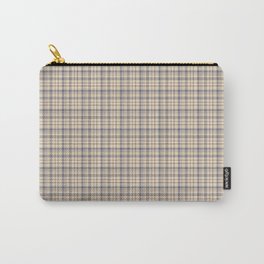 Heavenly Tartan Carry-All Pouch | Plaid, Curated, Angel, Sweet, Yellow, Cream, Goodomens, Angelic, Digital, Lovely 