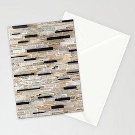 Fringe Science Redacted Stationery Card