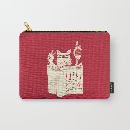 Sushi for Cats Carry-All Pouch
