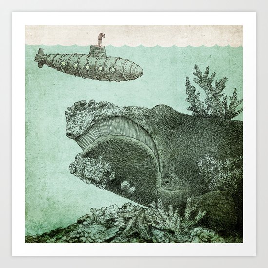 Leviathan Art Print