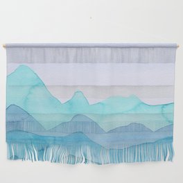 Turquoise Mountains Wall Hanging