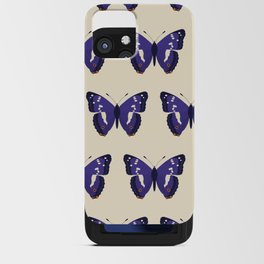 Purple Emperor Butterfly iPhone Card Case