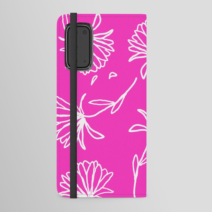 Boho flower Android Wallet Case