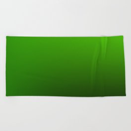 9 Green Gradient Background 220713 Valourine Digital Design Beach Towel