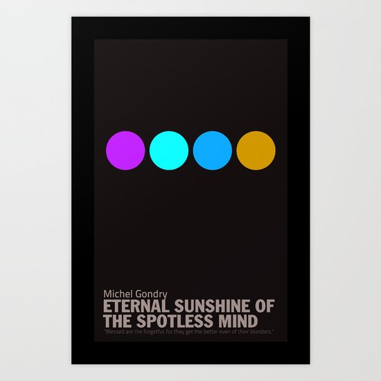 Eternal Sunshine of a Spotless Mind | Minimalist Movie Poster Art Print