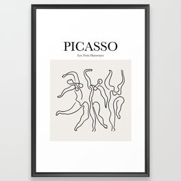 Picasso - Les Trois Danseuses Framed Art Print
