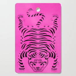 Hot Pink Tiger Cutting Board