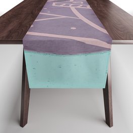 There Is Life On The Moon Table Runner