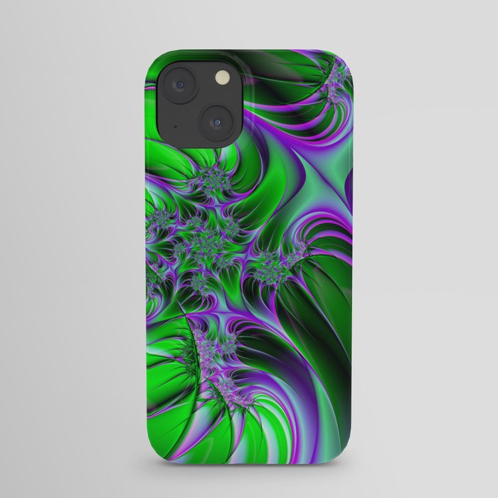 Neon Fantasy, Abstract Fractal Art iPhone Case by gabiw Art | Society6