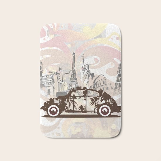 Traveling Bath Mat