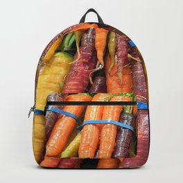Carrot of many colors - Heritage Vegetables bloom! Backpack | Red, Colorful, Carrots, Vegetables, Film, Digital, Digitalmanipulation, Orange, Photo, Food 