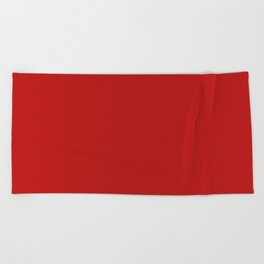 Rare Red Beach Towel