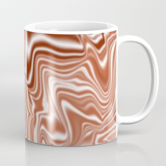 Chocolate Vanilla Swirl Coffee Mug