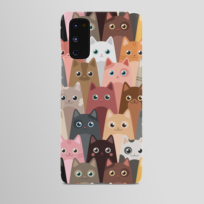 Cats Pattern Android Case