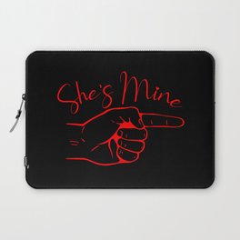 Valentine's Day Cool Couple Laptop Sleeve