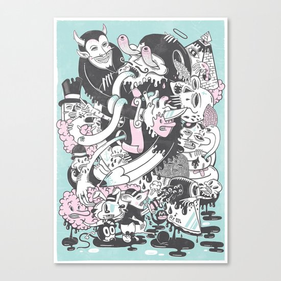 Deadly Sins Canvas Print