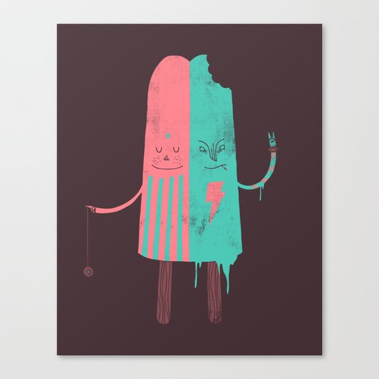 Non-Identical Twins Canvas Print
