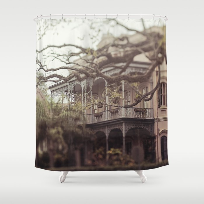 New Orleans Southern Beauty Shower Curtain