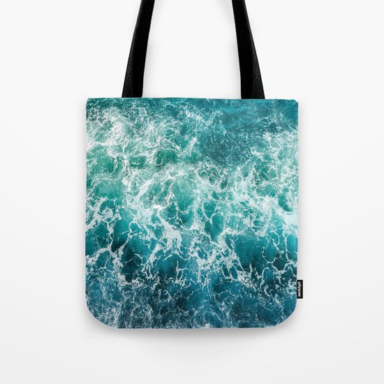 dancing waves Tote Bag