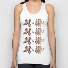 BOOTS & CATS Unisex Tank Top
