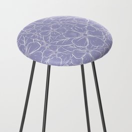 flowers Counter Stool