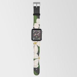 Blooming Branch Black Apple Watch Band