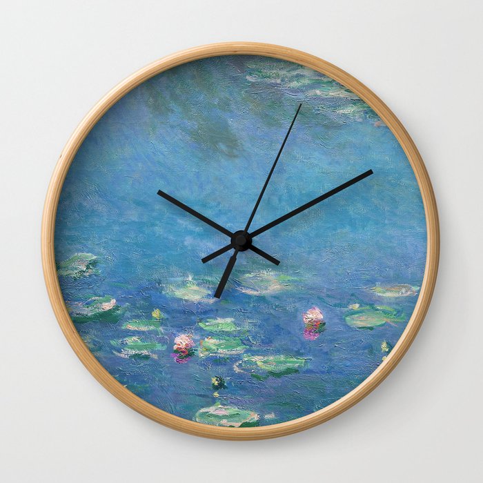 Monet, Water Lilies Wall Clock