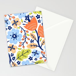 Leaves Pattern Stationery Cards