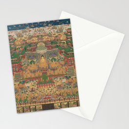 Japanese Taima Mandala Buddhist Art Stationery Card