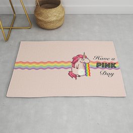 Unicorn - Have a pink day Rug