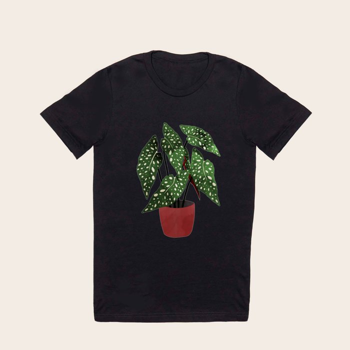 Begonia maculata pot watercolor T Shirt by El buen limon Society6