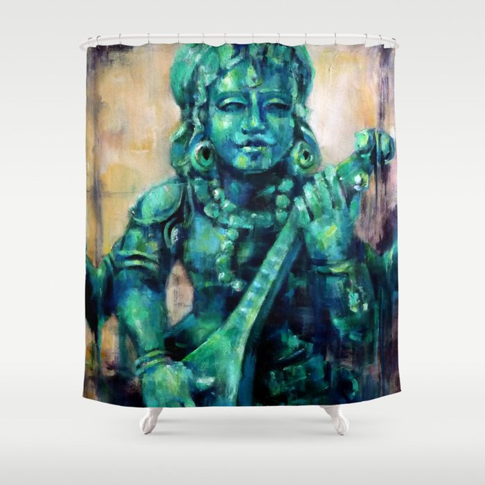 Saraswati Shower Curtain