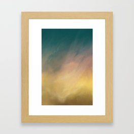 Abstract landscape Framed Art Print