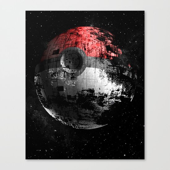 Poked to Death 3D Canvas Print