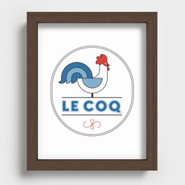 Le Coq / The Rooster Recessed Framed Print
