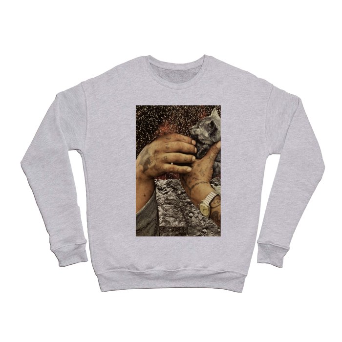 Moon Cat Crewneck Sweatshirt