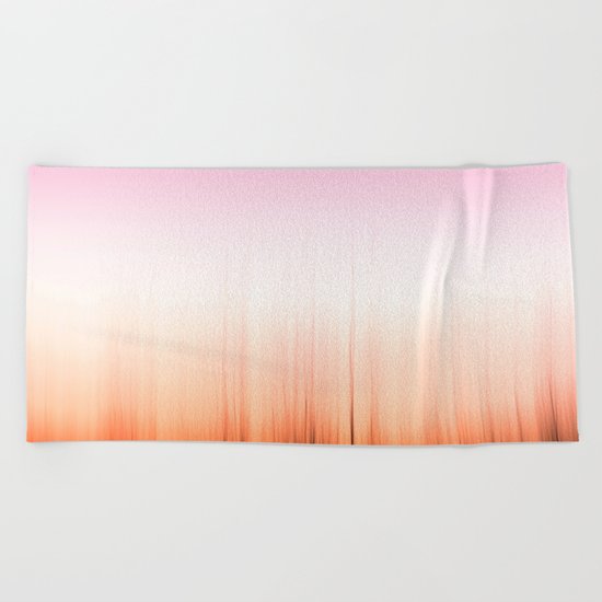 Poetic Sunset Beach Towel