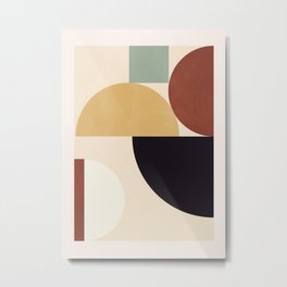 geometric abstract 244 Metal Print | Geometric, Geometry, Minimal, Digital, Painting, Shapes, Modern, Pattern, Abstract 