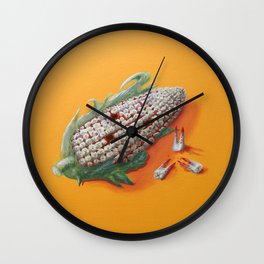Corn Of The Gob Wall Clock