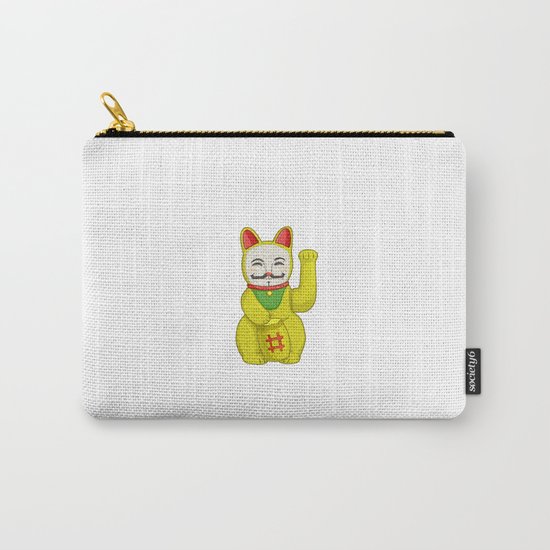 Occupy Lucky Cat Carry-All Pouch