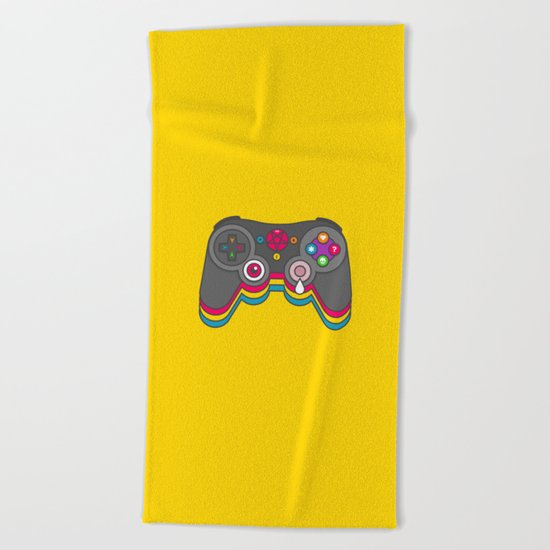 Negative Influences Beach Towel
