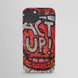 Act Up! iPhone Case