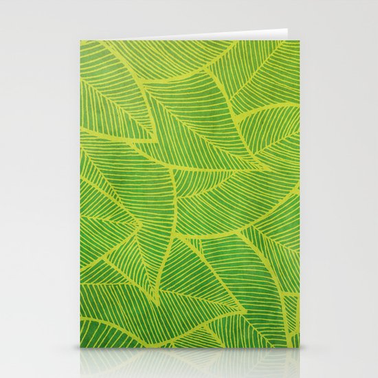 Leaves Stationery Cards