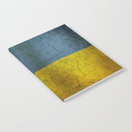 Ukrainian flag Notebook