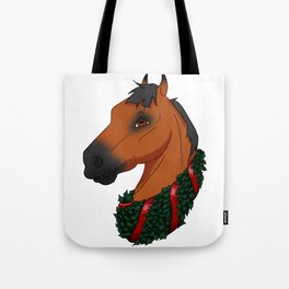 Holly Horse Tote Bag