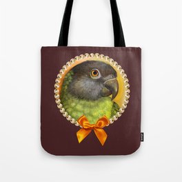 Senegal parrot realistic painting Tote Bag