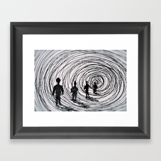 take me with you Framed Art Print