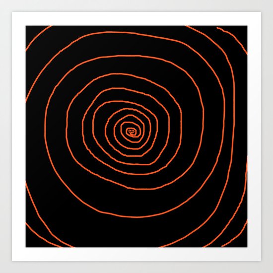 Thinking about... Art Print